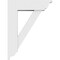 Ekena Millwork Standard Traditional Architectural Grade PVC Bracket with Traditional Ends, 5"W x 18"D x 24"H BKTP05X18X24TRA01 - alternate 2